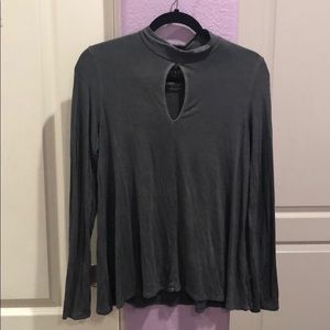 American Eagle grey long sleeve